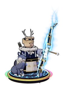 Wildheart in a Japanese outfit